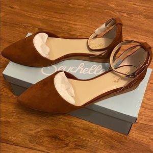 Seychelles brown suede flats NEW